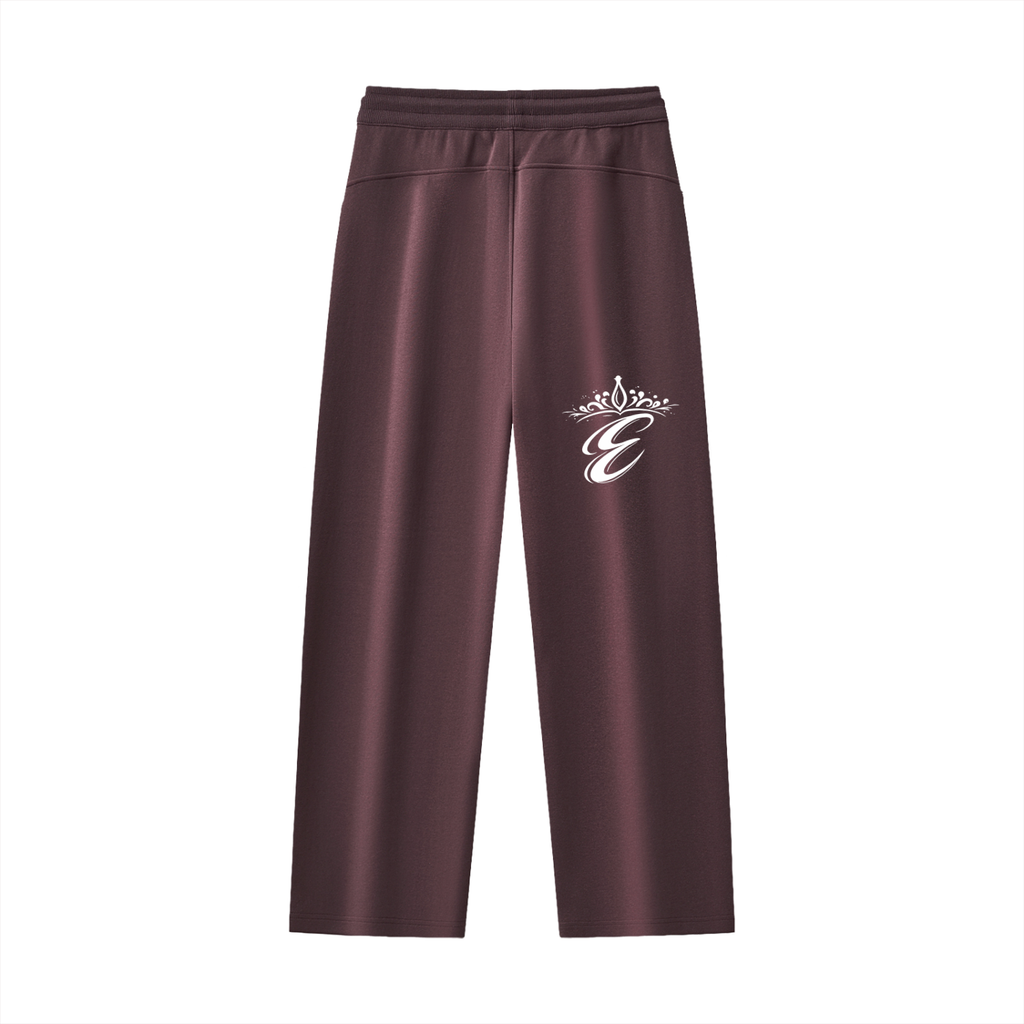 Essential Drawstring Straight-Leg Sweatpants
