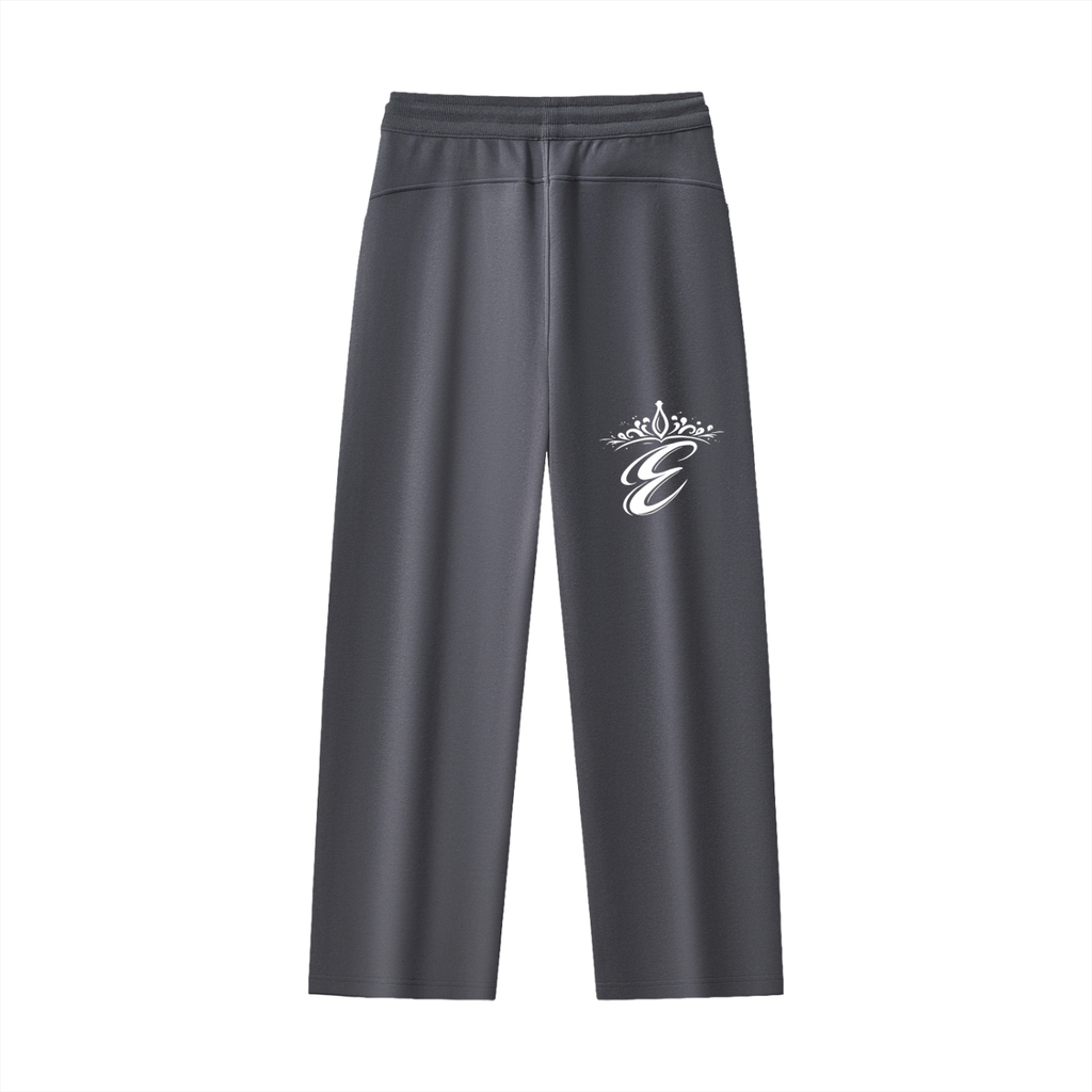 Essential Drawstring Straight-Leg Sweatpants