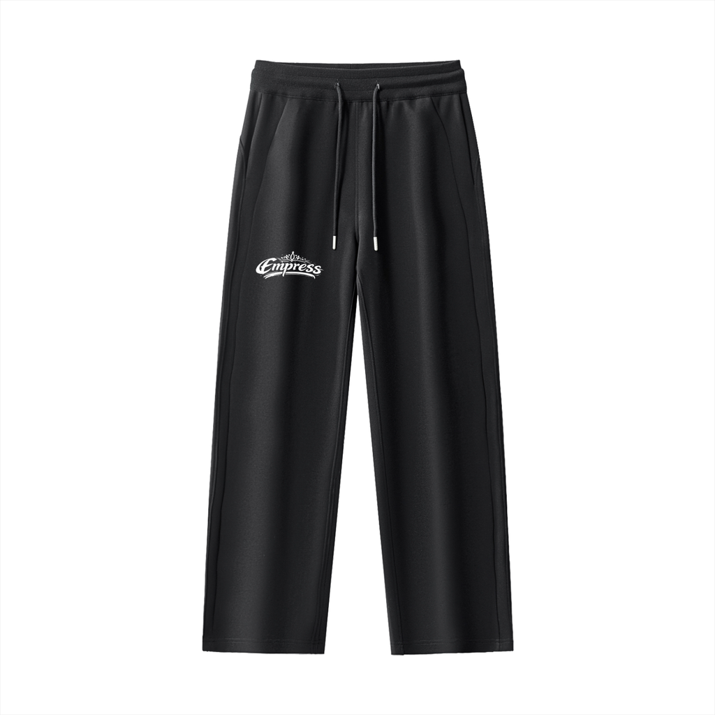 Essential Drawstring Straight-Leg Sweatpants
