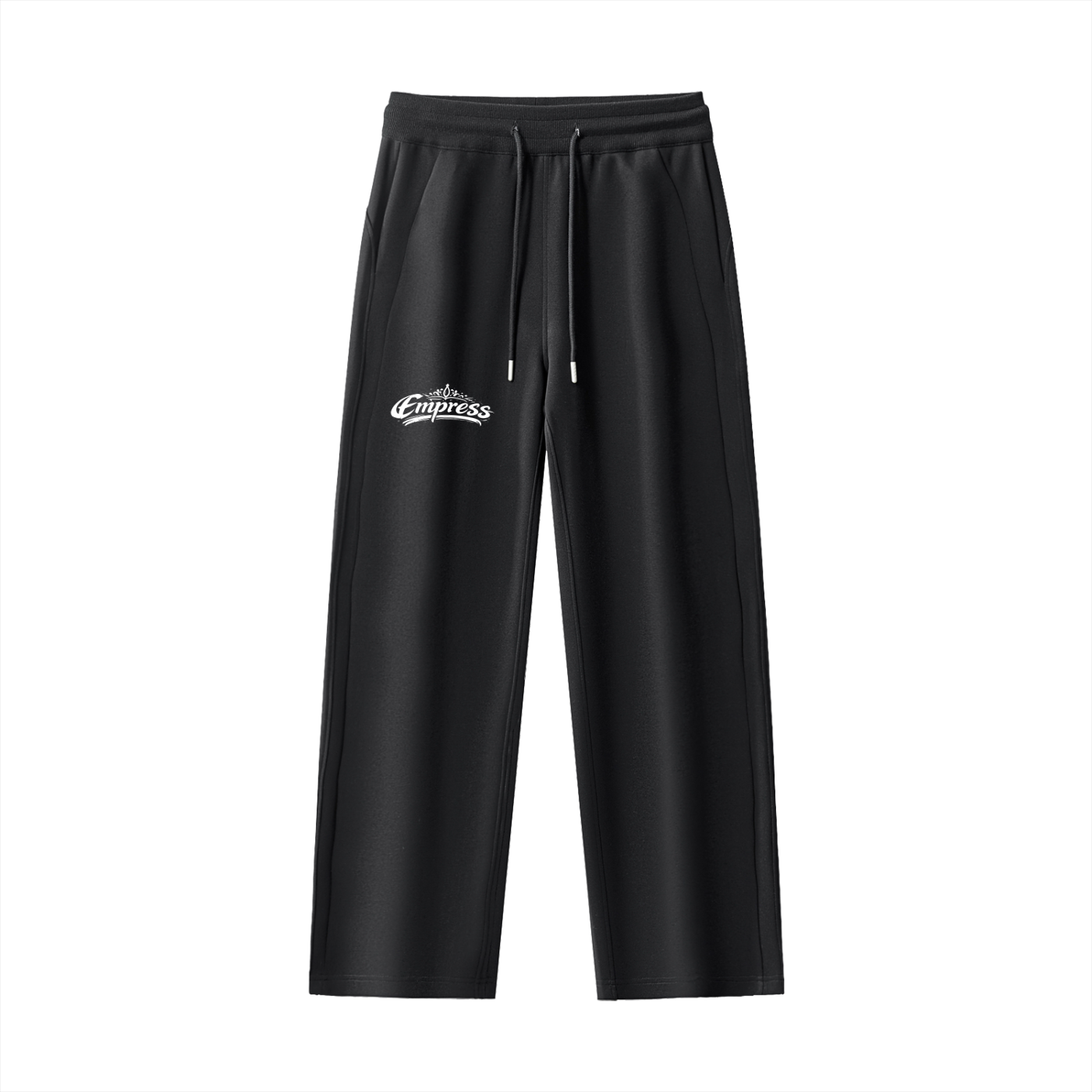 Essential Drawstring Straight-Leg Sweatpants