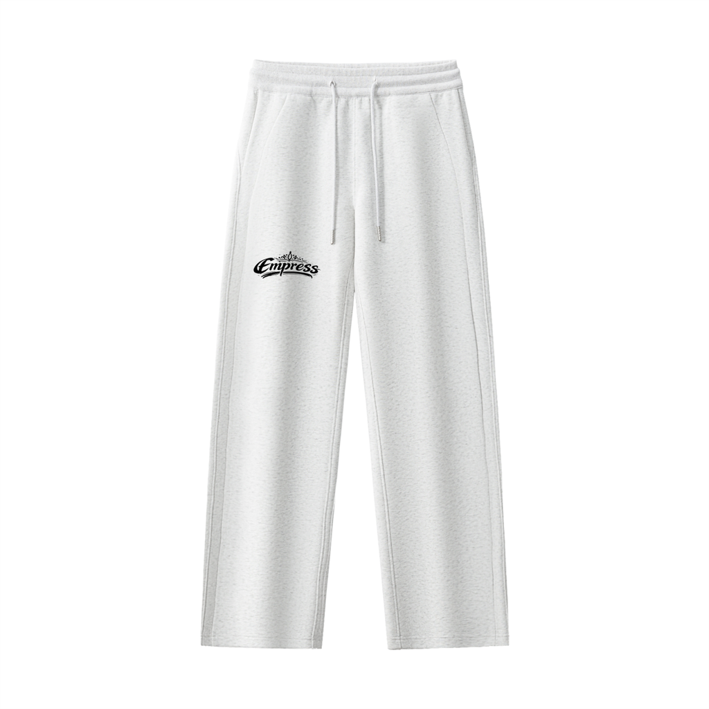 Essential Drawstring Straight-Leg Sweatpants
