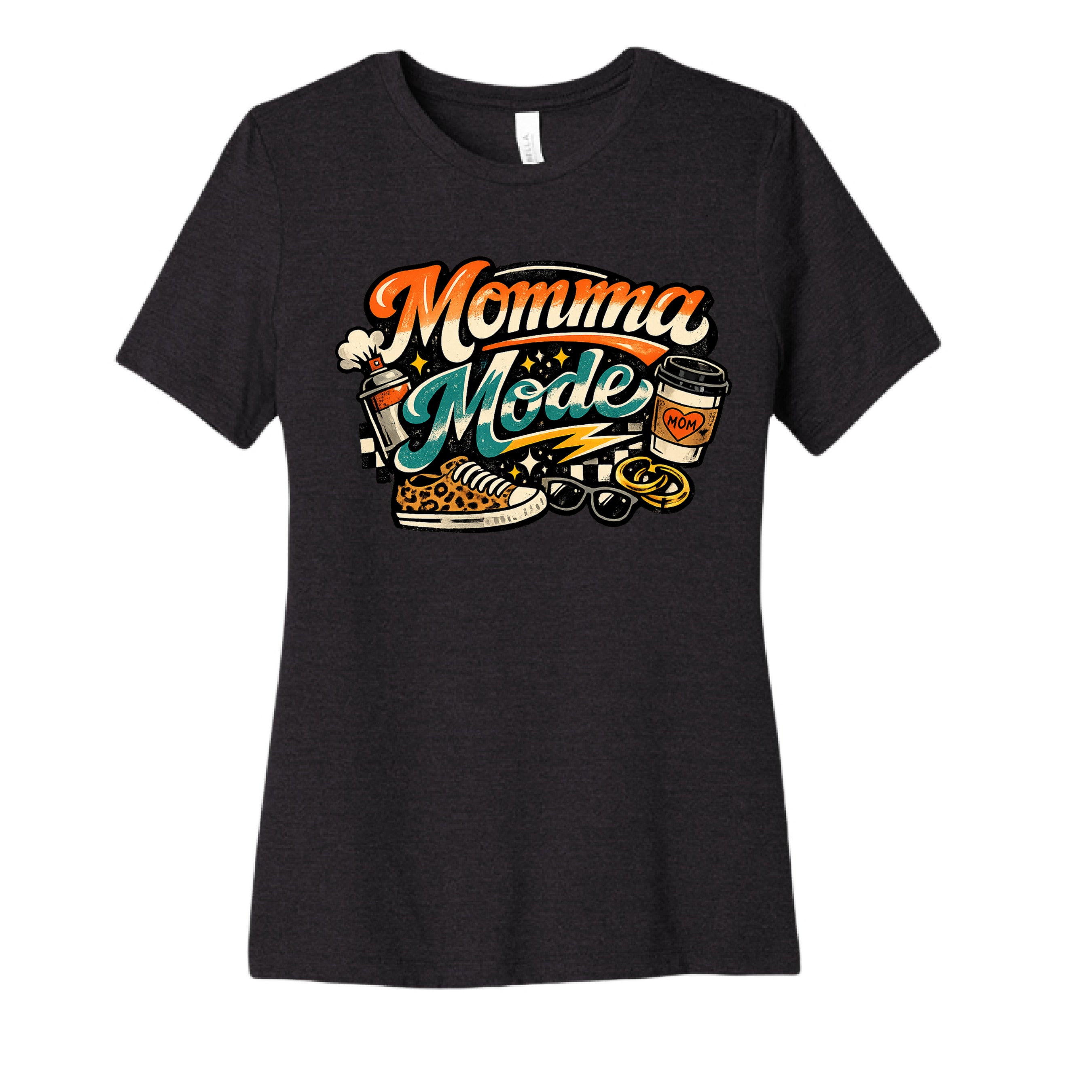 BLACK HEATHER - FRONT